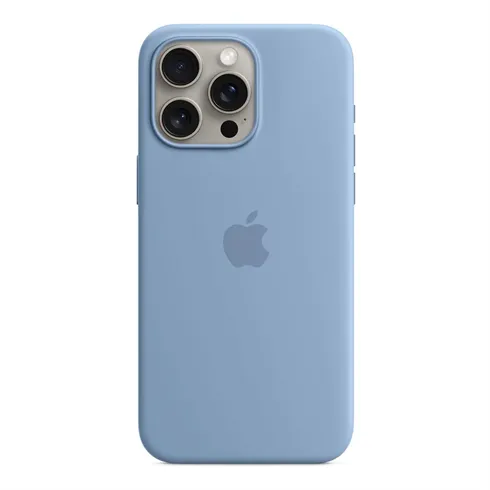 Apple iPhone 15 Pro Max Silicone Case with MagSafe - Winter