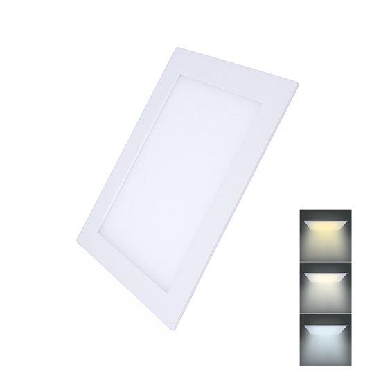 Solight LED mini panel CCT, podhľadový, 18W, 1530lm, 3000K,