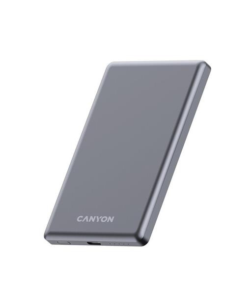 Canyon OnCharge 505, Powerbank, 5.000 mAh, in: USB-C, out: U
