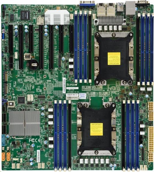 Supermicro2xLGA3647, iC621, 16x DDR4 ECC,, 16 DIMM slots, Du