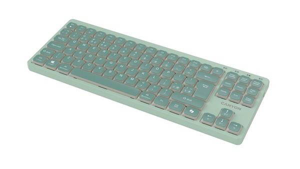 Canyon OnType 10, klávesnica, mechanická, USB, multimediálna