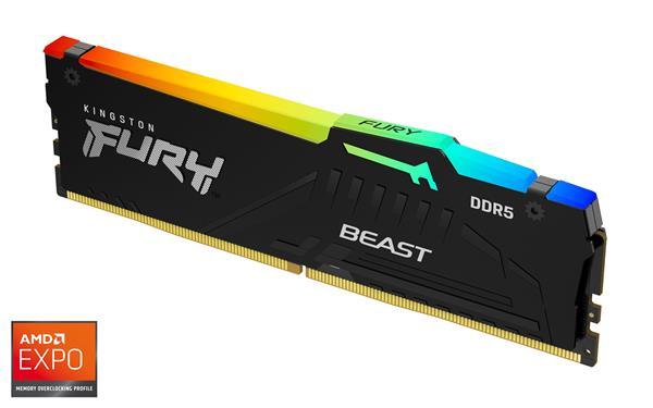 DDR 5....        32GB . 6000MHz. CL36 FURY Beast RGB Kingsto