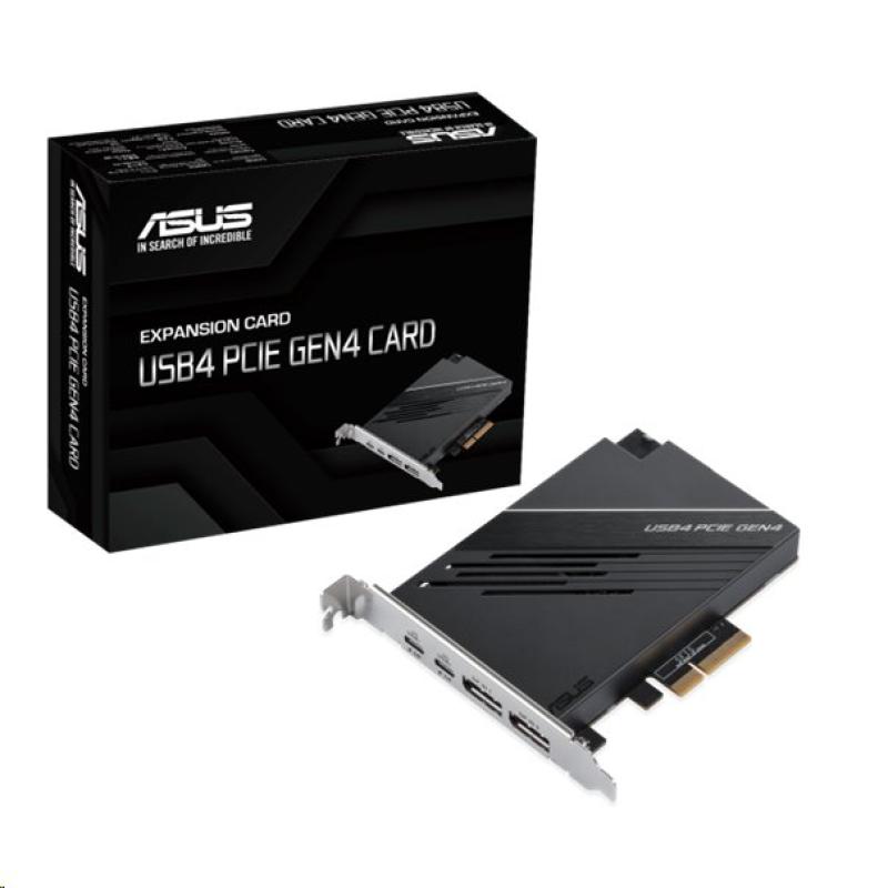 ASUS USB4 PCIe Gen4 Card - rozširujúca karta dual USB4 (USB-