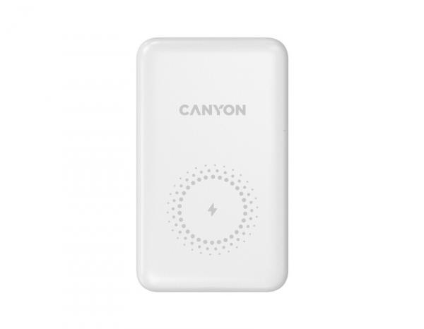 Canyon CNS-CPB1001W Powerbank, Li-pol, 10.000 mAh, 2 x in (L