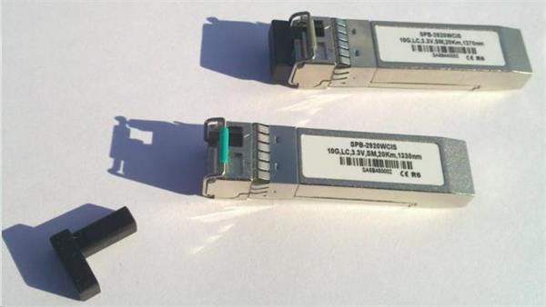 SFP+ WDM transceiver 10GBASE-BX, SM 10km, 1270nm TX/ 1330mm