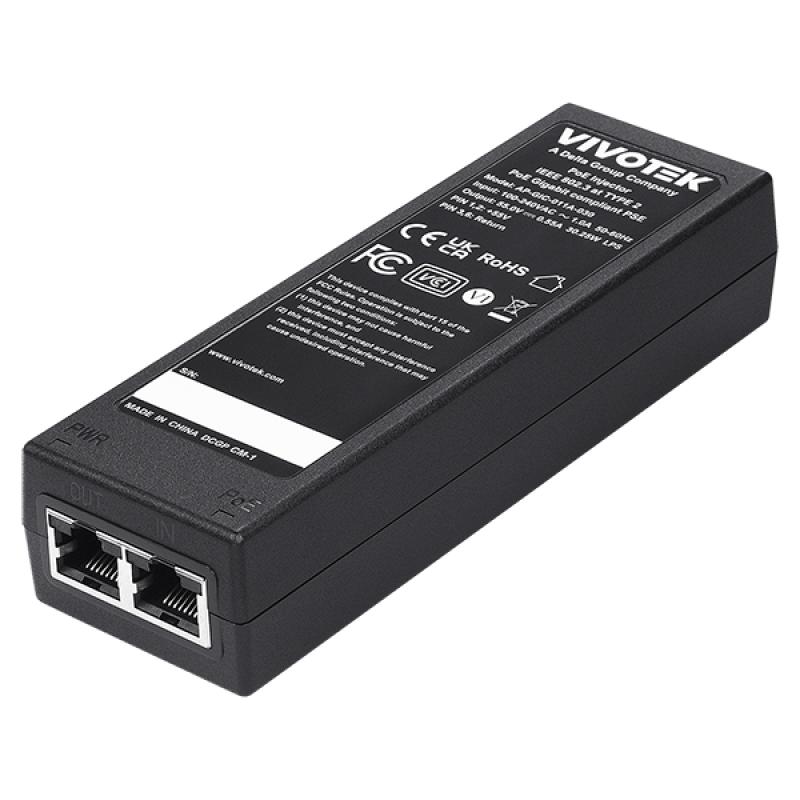 VIVOTEK AP-GIC-011B-090 Vnitřní gigabit injektor PoE napájen