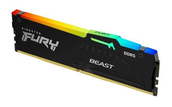 DDR 5....        32GB . 6000MHz. CL40 FURY Beast RGB Kingsto