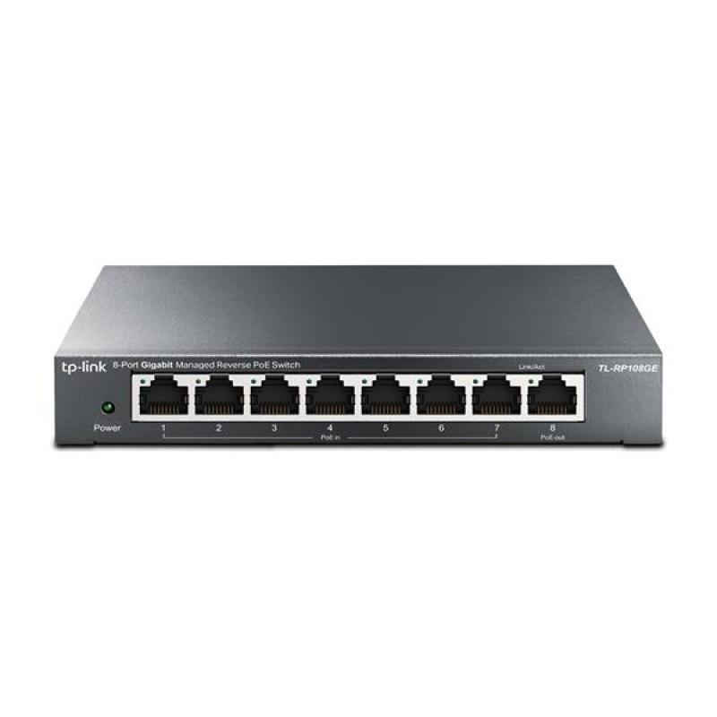 TP-LINK TP-LINK "8-Port Gigabit Managed Reverse PoE SwitchPO