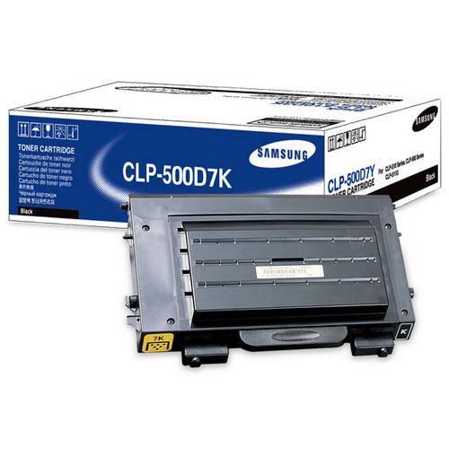 Samsung cartridge CLP-500D7K black (CLP-500)