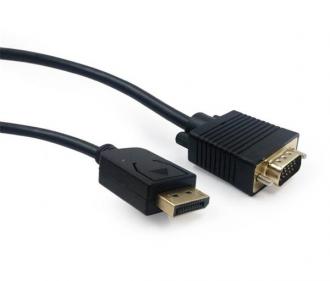 Gembird adaptér DisplayPort (M) na VGA (M), 1.8 m kábel, čie