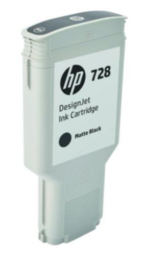 F9J68A HP 728 300-ml Matte Black DesignJet Ink Cartridge