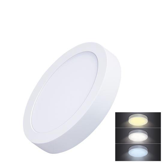 Solight LED mini panel CCT, prisazený, 12W, 900lm, 3000K, 40