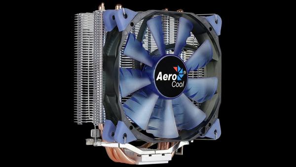AeroCool Verkho 4 CPU chladič 120mm fan LGA1700, AM5, univ.