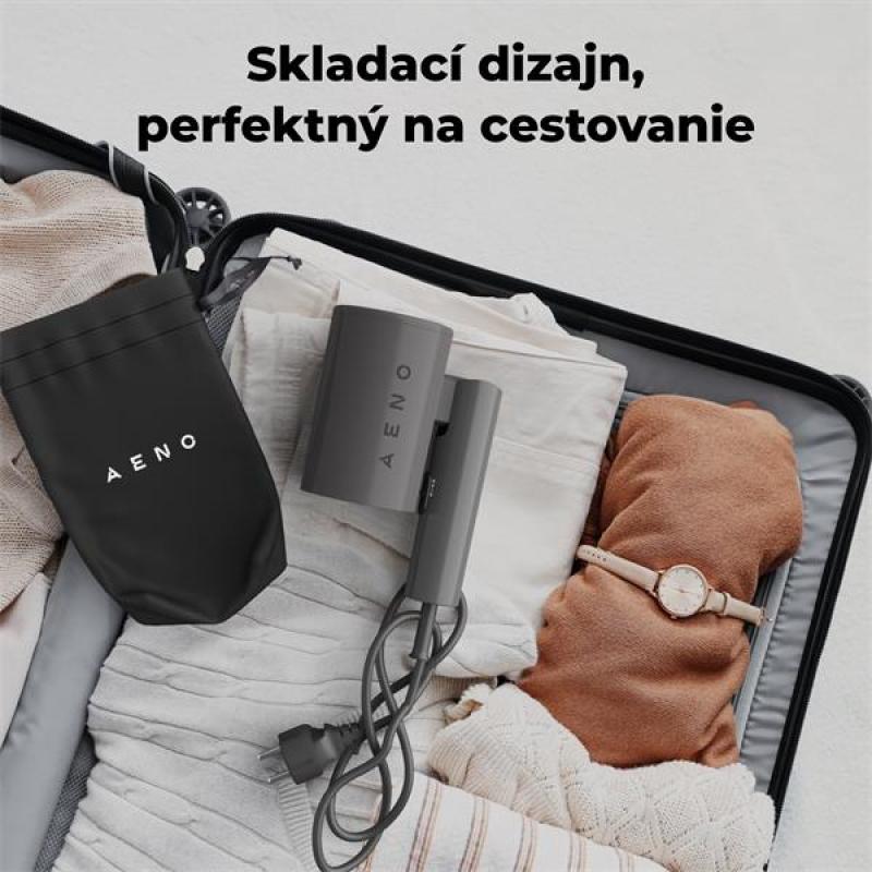 AENO skladací sušič vlasov,1700W-2000W, ionizátor,3rýchlosti