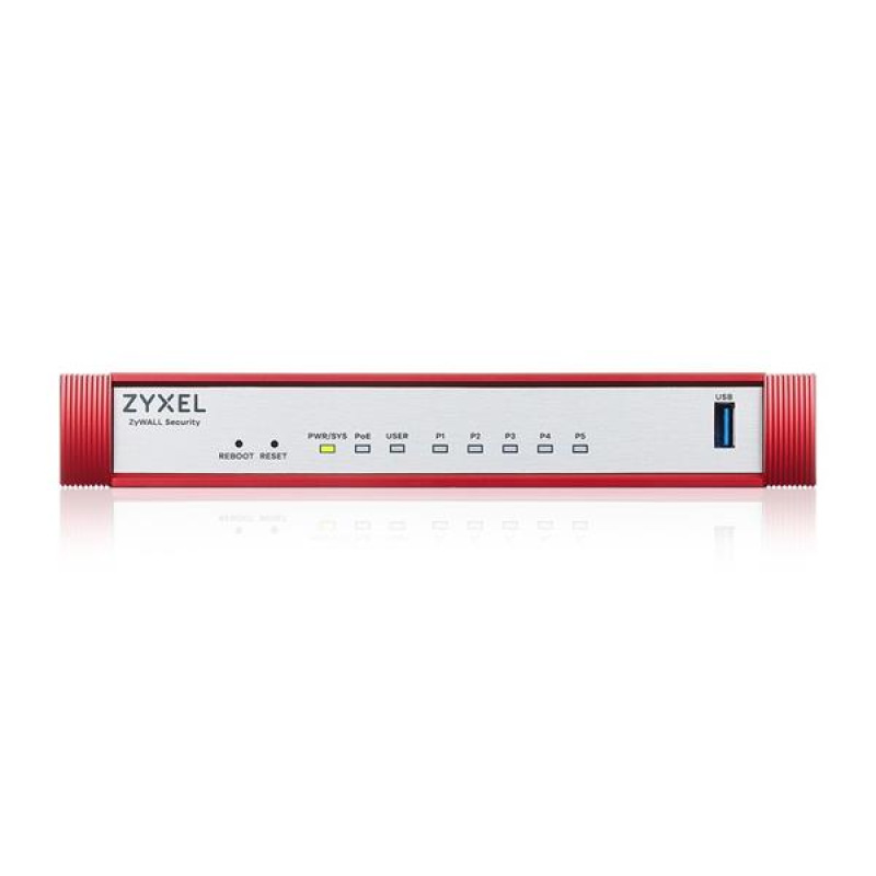 Zyxel USG FLEX 50 HP, 5 Gigabit user-definable ports, 1*1G P