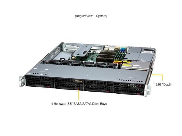 Supermicro Server SYS-511R-M 1U SP