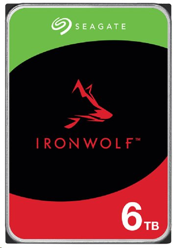 Seagate IronWolf 6TB NAS HDD 5400RPM 256MB SATA III 6Gbit/s