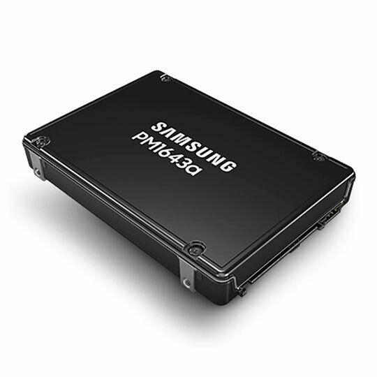 Samsung PM1653 3.84TB Enterprise SSD, 2.5” 7mm, SAS 24Gb/s,