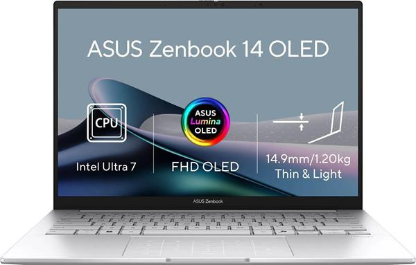 ASUS Zenbook 14 UX3405CA-OLED382X, Core Ultra 7 255H, 14.0˝