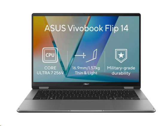 ASUS Vivobook 14 Flip TP3407SA-OLED147WZ, Ultra 7-256V, 14.0