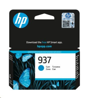 HP Ink/HP 937 Cyan Original Ink Cart