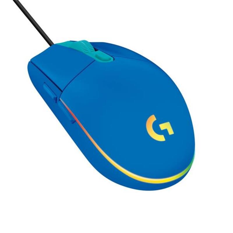 Logitech® G203 2nd Gen LIGHTSYNC Gaming Mouse - BLUE- USB -