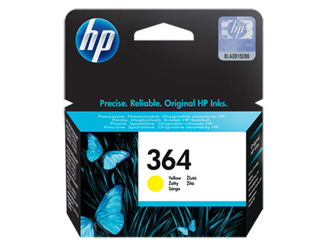 HP 364 Yellow Inkjet Print Cartridge