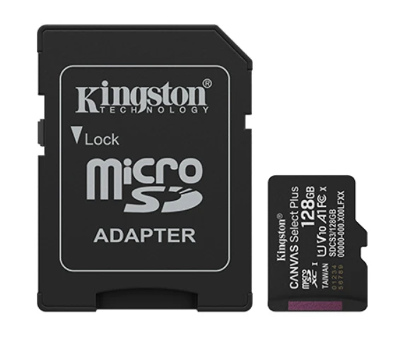 256 GB . microSDXC karta Kingston Canvas Select Plus U1, V10