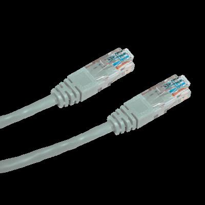 OEM patch kábel Cat5E, UTP - 0,5m , šedý