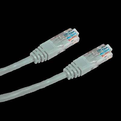 OPTIX Patch kábel Cat6, UTP, 5m, šedý