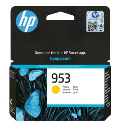 HP 953 Žltá atramentová náplň