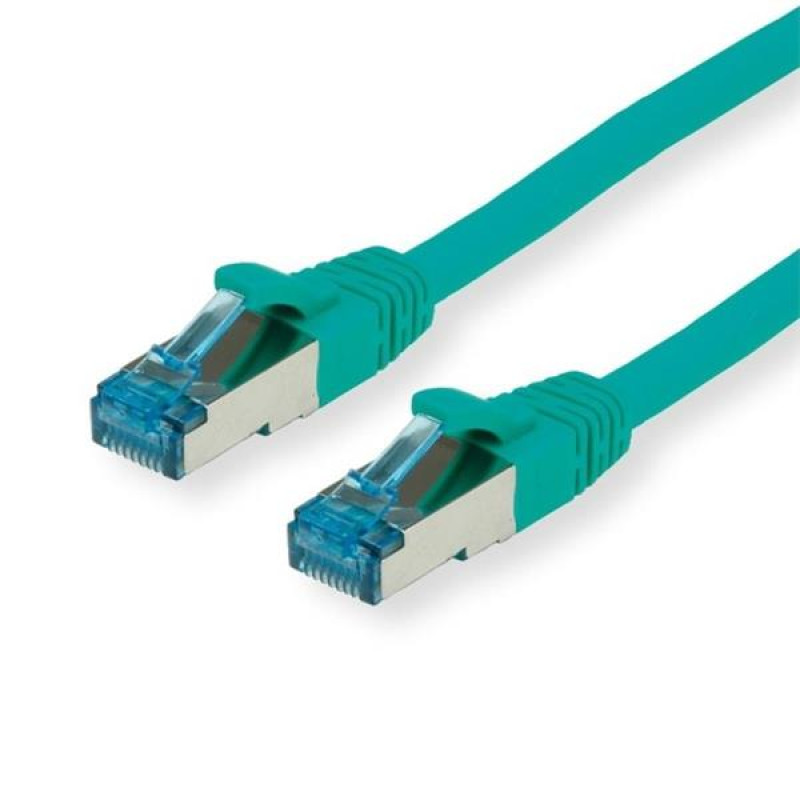 Value patch kábel Cat6A, SFTP, LSOH, 0,3m, zelený