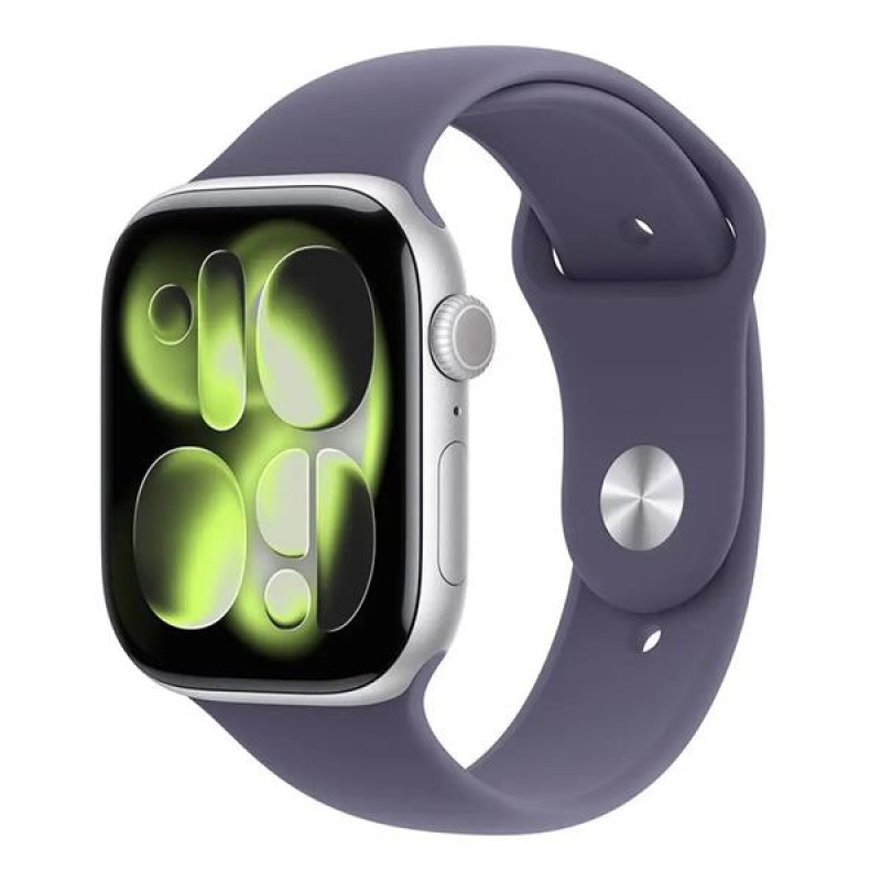 Apple Watch Series 11 GPS 46mm Silver Aluminium Case with Pu