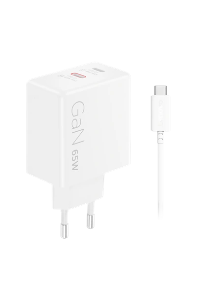 Lenovo Dual USB-C 65W GaN Charger