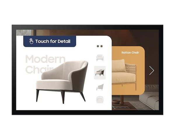 Samsung QM32C-T 32" touch 1920x1080 400 HDMI 2.0 (2) prevádz