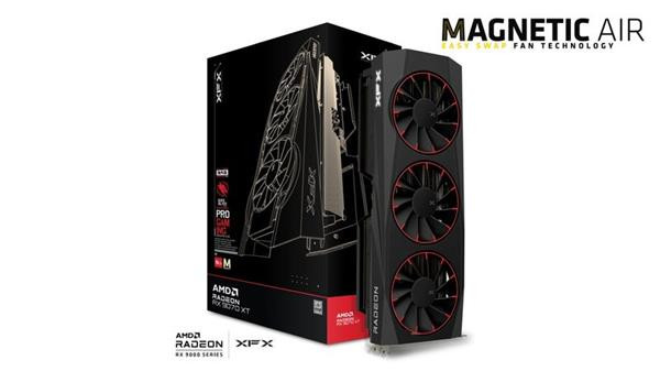 XFX Radeon RX-9070XT Quicksilver Magnetic Air Edition 16GB G