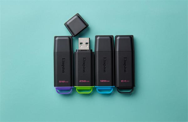 64 GB . USB 3.2 kľúč . Kingston DataTraveler Exodia Gen 2 (B
