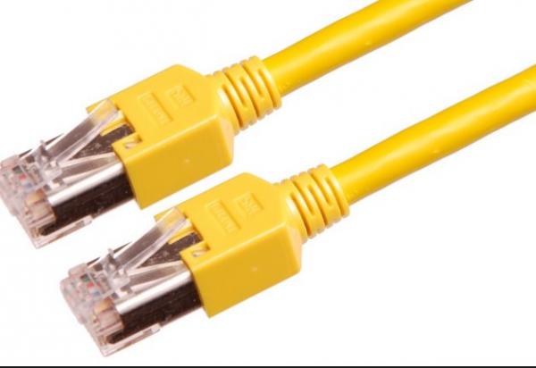 OPTIX FTP patch cord cat.5e 1m žltý