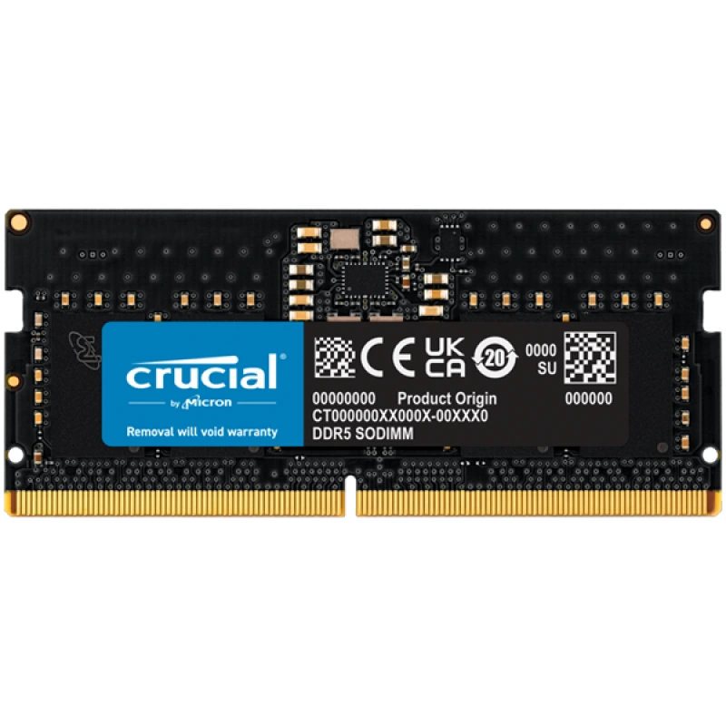 Crucial 8GB DDR5 5600MHz CL46 SODIMM Crucial