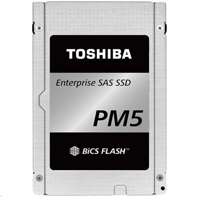 Kioxia/Toshiba PM5-M (2.5" 15MM, 800GB, SAS 12Gbit/s, TLC (B