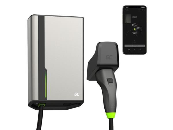 Green Cell GC HbuDen Wallbox 22kW prémiová nabíjacia stanica