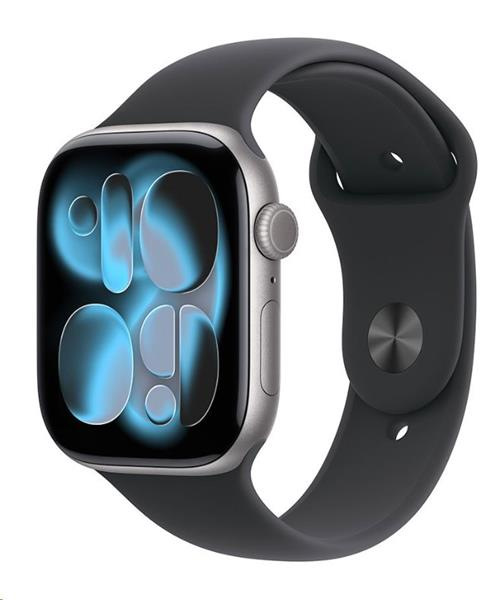 Apple Watch Series 11 GPS 42mm Space Grey Aluminium Case wit