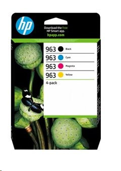 HP 963 CMYK Original Ing Cartridge 4-pack