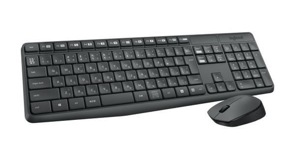 Logitech® MK235 Wireless Keyboard and Mouse - GREY - US INT'