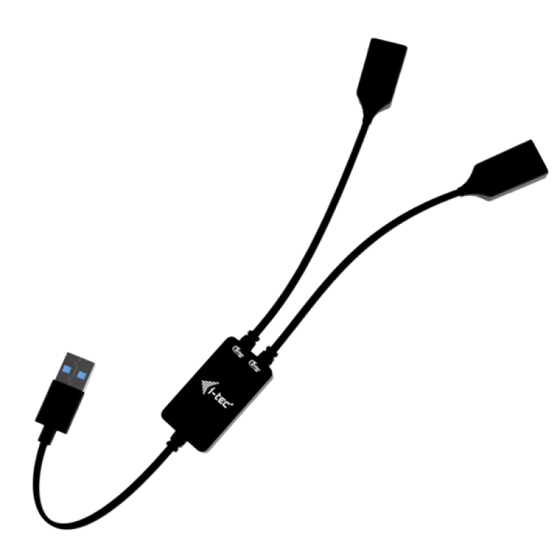 i-tec USB-A Cable HUB 2 port (2x USB-A)