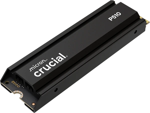 Crucial P510 1TB SSD PCIe 5.0 NVMe M.2 2280, r11000MB/s, w95