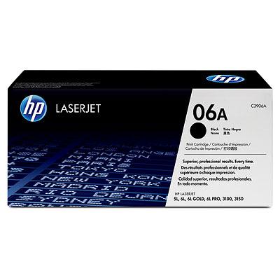 HP LaserJet C3906A Black Print Cartridge