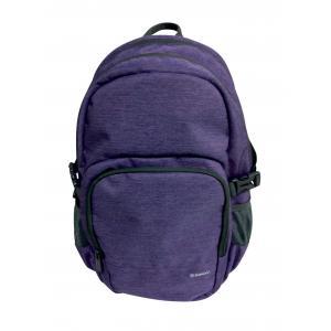 DONAU Školský ruksak Uni pre tínedžerov fialový