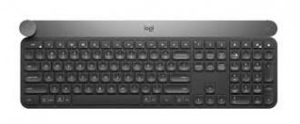 Logitech® Wireless Keyboard CRAFT with creative input dial -