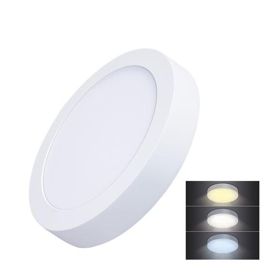 Solight LED mini panel CCT, prisazený, 18W, 1530lm, 3000K, 4